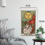 კედლის დეკორაცია - მზე